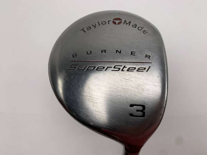 TaylorMade Supersteel 3 Fairway Wood 15* Bubble R-80 Regular Graphite Mens RH