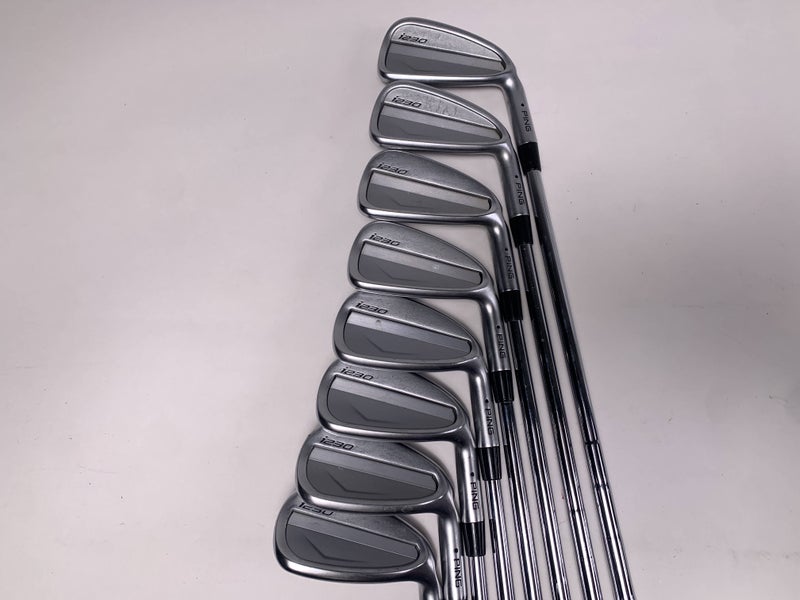 Ping i230 Iron Set 4-PW+GW Black Dot KBS Tour 120 Stiff RH Midsize Grips