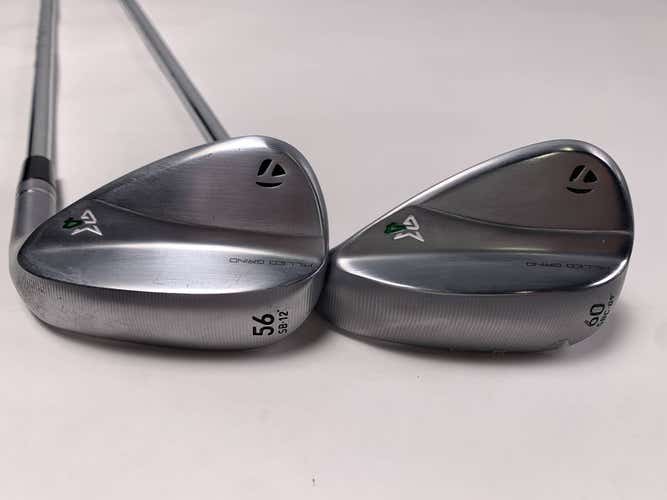TaylorMade Milled Grind 4 Chrome Wedge Set 56* 12 | 60* 9 DG Tour Issue Wedge RH