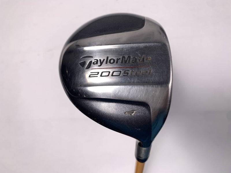 TaylorMade 200 Steel 4 Fairway Wood 17* ProForce 75 Gold Stiff Graphite Mens RH