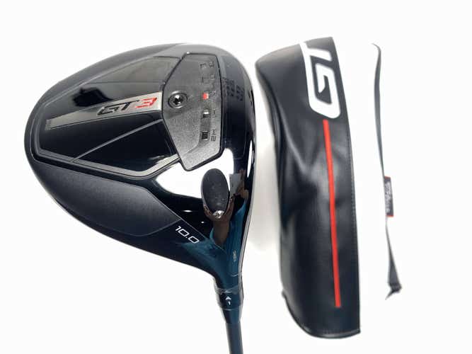 Titleist GT3 Driver 10* Project X HZRDUS 6.0 Black Gen 5 60g Stiff RH HC NEW
