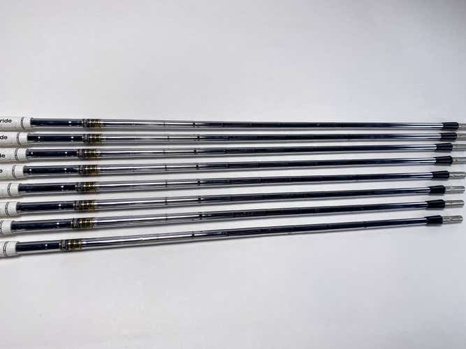 True Temper Dynamic Gold X100 XStiff Iron Set 8 Shafts 34''-37.75''- Pull 0.355