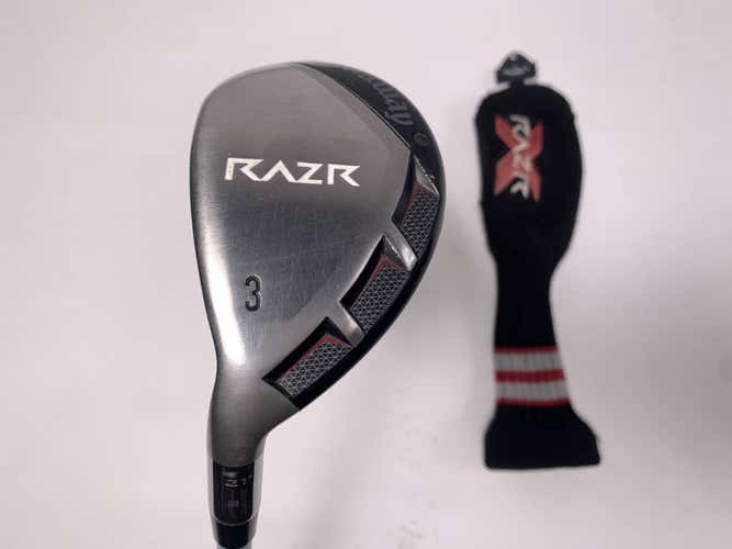 Callaway Razr X 3 Hybrid 21* Regular Graphite Mens LH HC