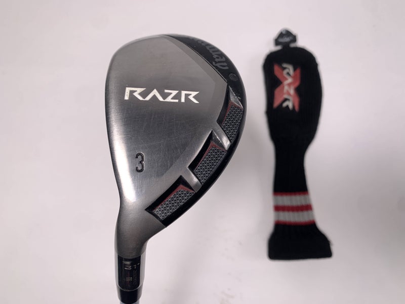 Callaway Razr X 3 Hybrid 21* Regular Graphite Mens LH HC