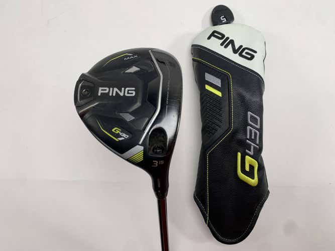 Ping G430 Max 3 Fairway Wood 15* Tour 2.0 Black 75g X-Stiff RH HC Midsize Grip