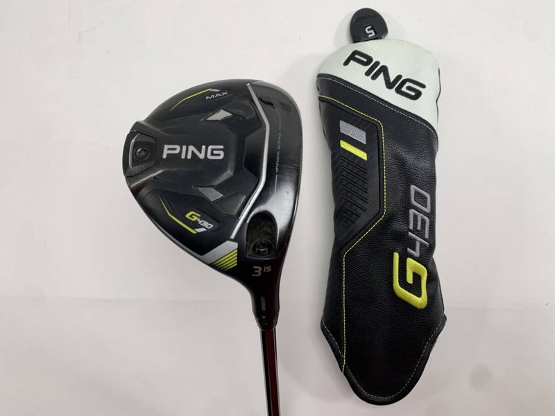 Ping G430 Max 3 Fairway Wood 15* Tour 2.0 Black 75g X-Stiff RH HC Midsize Grip