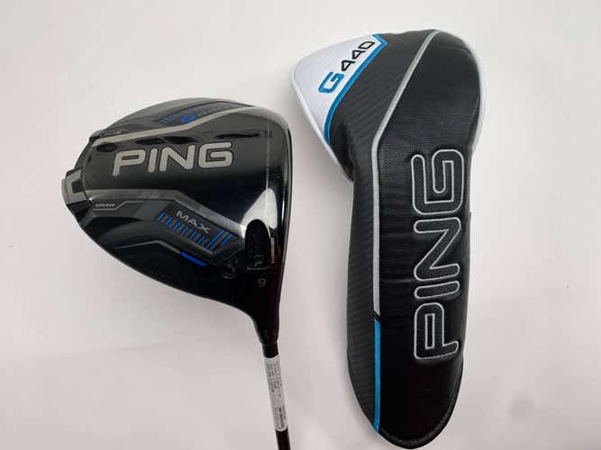 Ping G440 MAX Driver 9* Alta CB 50g Regular Graphite Mens RH HC