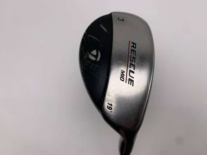 TaylorMade Rescue Mid 3 Hybrid 19* Light Metal Regular Steel Mens RH