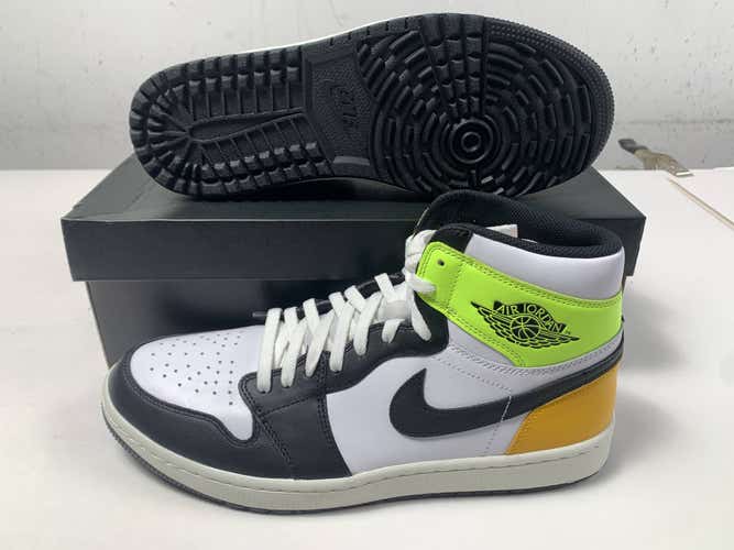 Air Jordan 1 High G Athletic Shoes White Men's SZ 13 (DQ0660-105)