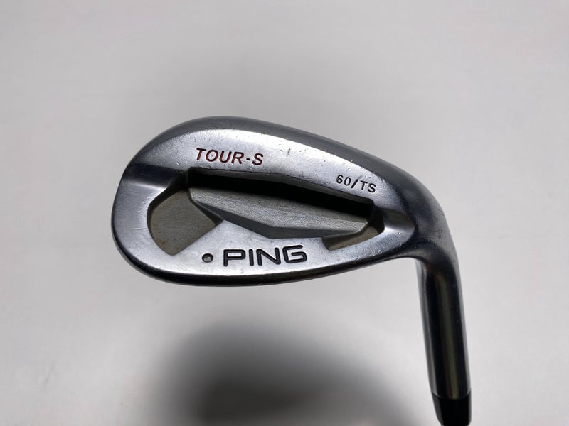 Ping Tour-S Chrome Lob Wedge LW 60* Black Dot KBS Tour Wedge Steel Mens RH