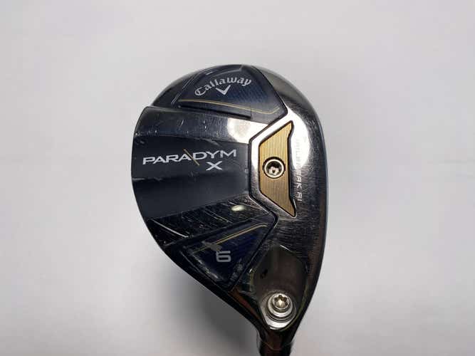 Callaway Paradym X 6 Hybrid 28* Project X HZRDUS 5.5 65g Regular Mens RH