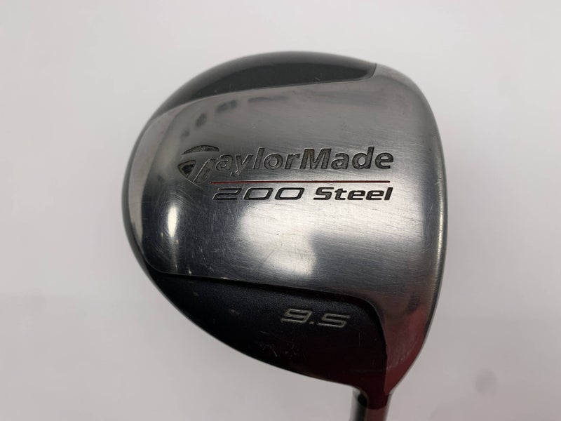 TaylorMade 200 Steel Driver 9.5* R-80 Regular Steel Mens RH