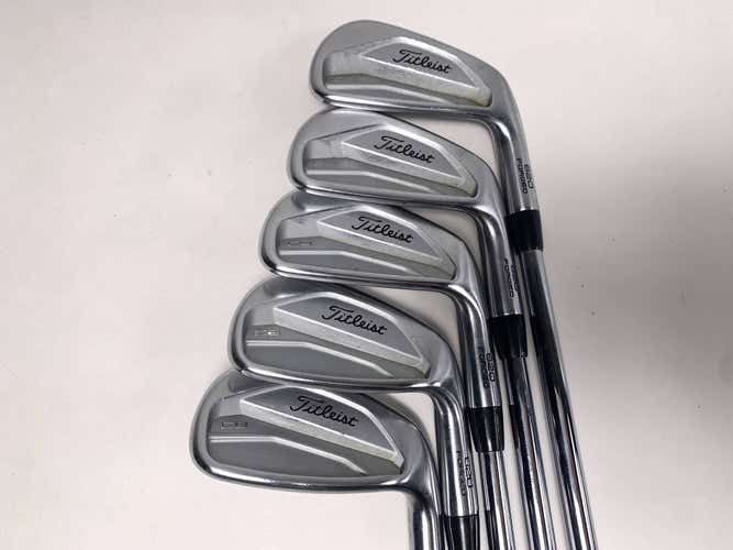 Titleist 620 CB Iron Set 5-9 True Temper Dynamic Gold S300 Stiff Steel Mens RH
