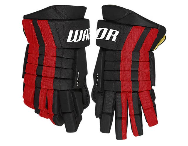 *NEW* Warrior Fr Gloves 10" Black / Red