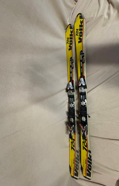 All Mountain 163 cm Volkl 724 Skis With Bindings (Used)