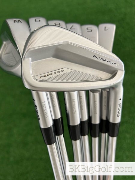 Ping Blueprint S Forged Iron Set 4-W / Dynamic Gold 120 Stiff