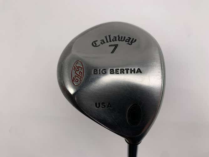 Callaway S2H2 7 Fairway Wood 21* RCH 90 Regular Graphite Mens RH