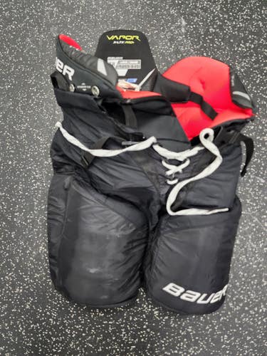 Used Bauer VAPOR X-LTX PRO+ Senior Pant Black LG (Holes) 11849-S000033803