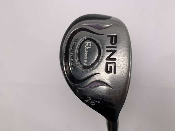 Ping Rhapsody 5 Hybrid 26* ULT 129 Ultra Light Ladies Graphite Womens RH