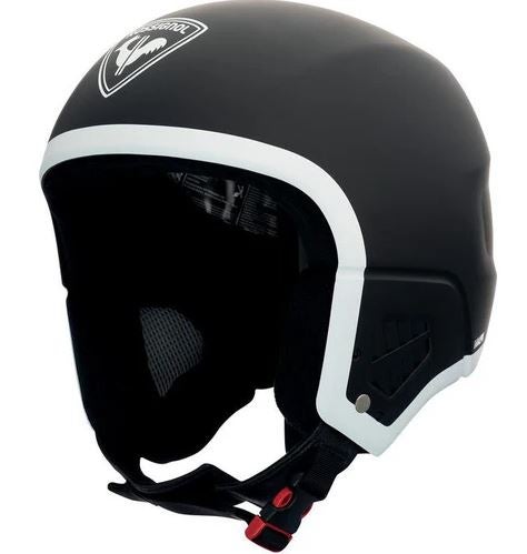 Unisex Medium Rossignol Rooster Race Helmet (New) FIS Legal Black without box (SY2405)