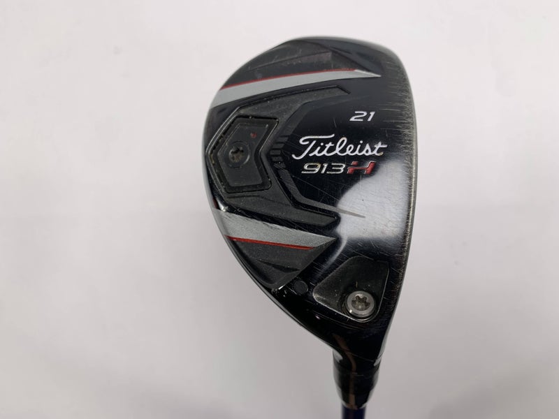 Titleist 913 H 4 Hybrid 21* Mitsubishi Rayon Diamana Blue S+82 HY 82g Stiff RH