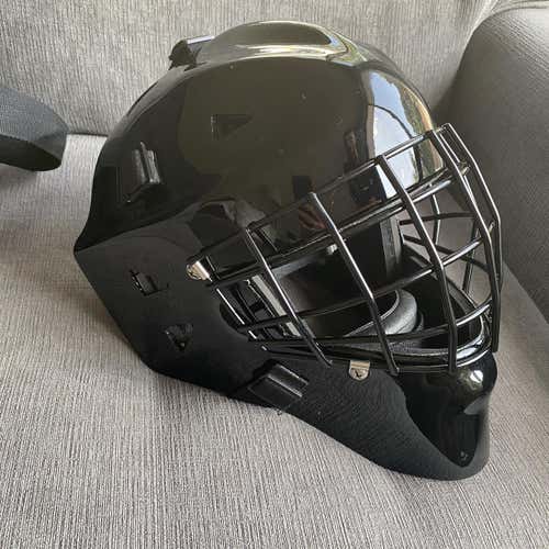 Masked Marvel Senior Goalie Mask | Great Condition | Black (READ DESCRIPTION)