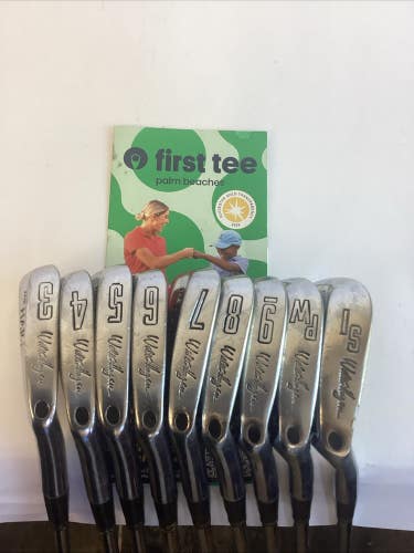 Walter Hagen The Haig Iron Set 3-PW, SW With CF-4 Stiff Steel Shafts
