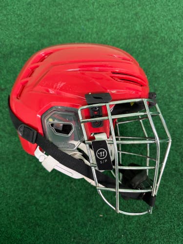 Red Warrior Alpha One Pro Box Lacrosse Helmet (Used) | Small