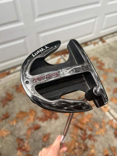 Ping Scottsdale Y Worry Putter Black Dot 34 +HC NICE