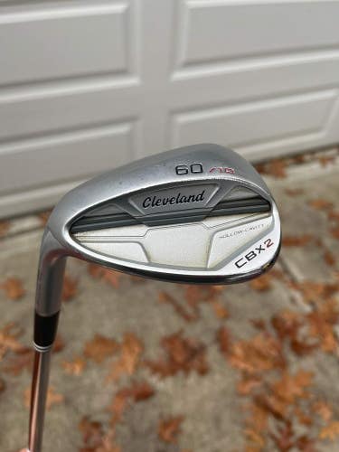 Cleveland CBX 2 Lob Wedge 60 / 10 DG 115 Wedge Flex Lefty 35.25 NICE