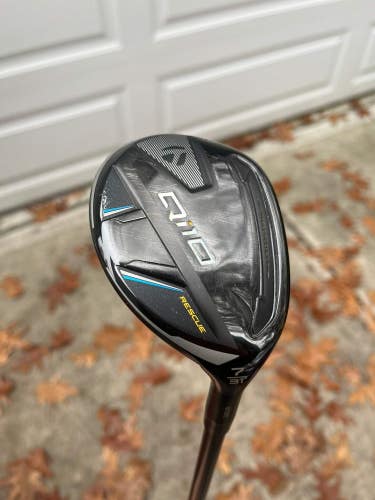 Taylormade Qi10 7 Hybrid 31 Ventus Blue TR 7S Stiff Flex 38.75 +HC NICE
