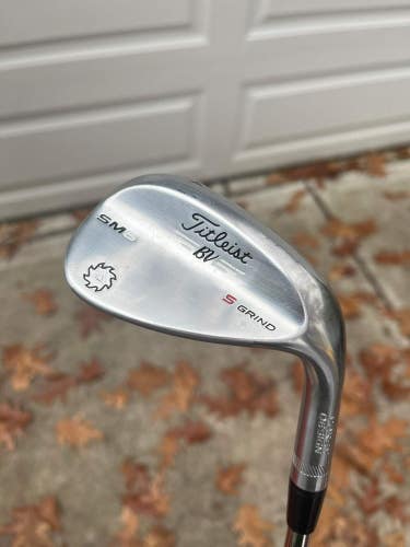 Titleist Vokey SM6 Tour Chrome Sand Wedge 54 / 10 Wedge Flex 35.5 NICE