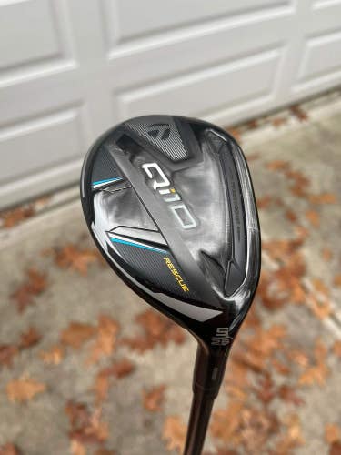 Taylormade Qi10 5 Hybrid 25 Ventus Blue TR 7S Stiff Flex 39.75 +HC NICE