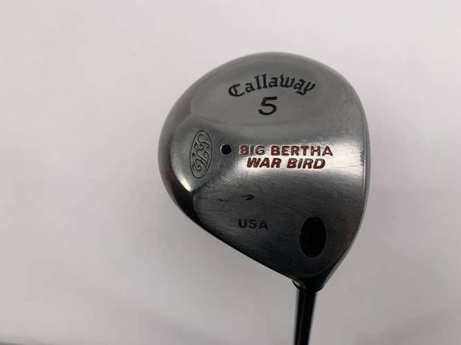 Callaway Big Bertha Warbird 5 Fairway Wood 18* RCH 90 Regular Graphite Mens RH