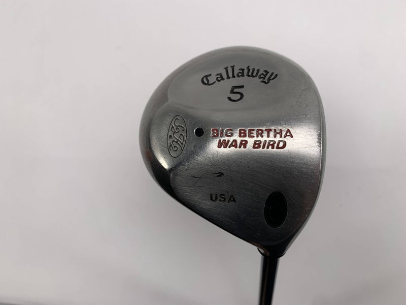 Callaway Big Bertha Warbird 5 Fairway Wood 18* RCH 90 Regular Graphite Mens RH