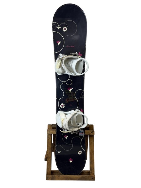 136cm Spice Floral Snowboard W/ Spice Bindings