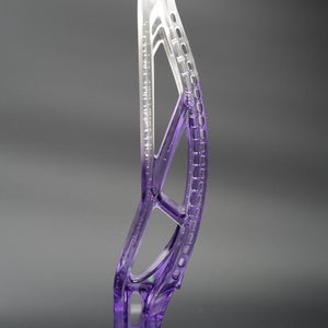 Grape Ice 5Lax RC1 N2O  Clear Purple/White Lacrosse Head (Unstrung)