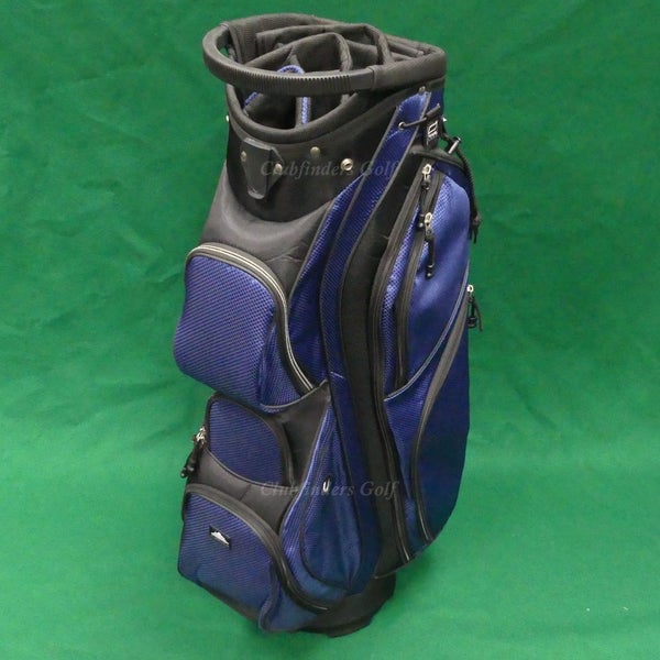 Wilson Blue/Black 14-Way Golf Cart Bag w/ Raincover