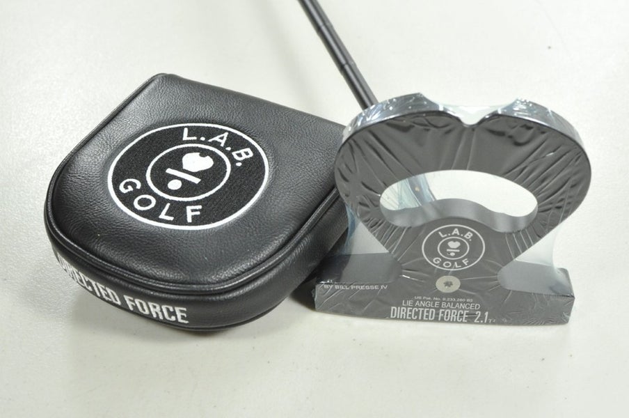 LAB Golf Directed Force 2.1 35" 69* Putter RH Steel with Head Cover NEW # 206490