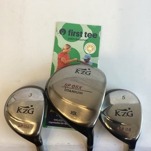 KZG Golf SP-OS Fairway Woods Set Driver-3w-5w With Ladies Graphite Shafts