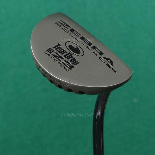 TearDrop Zebra TD Z3 Roll Face Single-Bend Mallet 35" Putter Golf Club