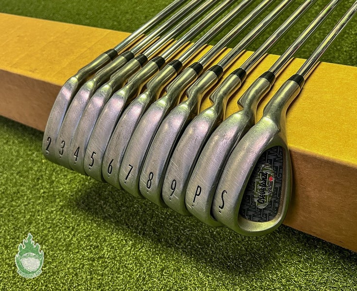 Right Handed Cleveland VAS+ Irons 2-PW/SW Firm Flex Steel Golf Club Set