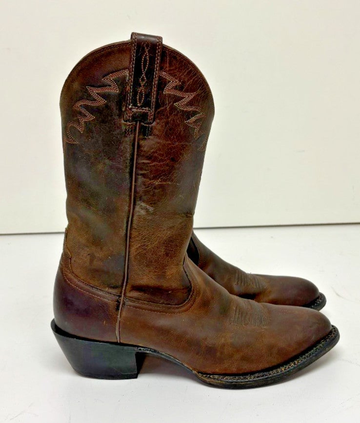 Ariat Sedona Distressed Brown Leather Rubber Sole Western  display picture 1