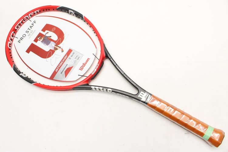 NOS WILSON PRO STAFF 97 AUTOGRAPH VER 10 TENNIS RACQUET (4 1/8) FROM A COLLECTOR