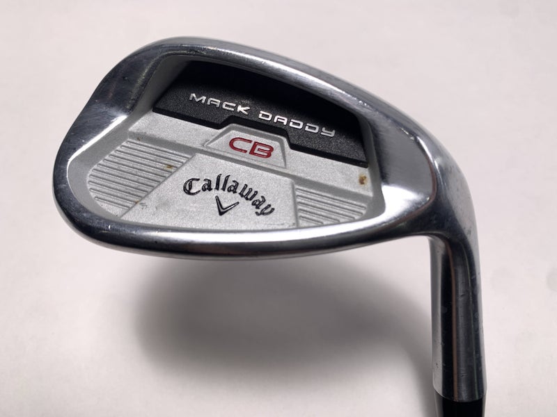 Callaway Mack Daddy CB Gap Wedge GW 52* 12 Bounce KBS Hi-Rev G 80g Mens RH