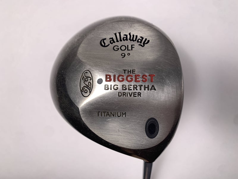 Callaway Biggest Big Bertha Driver 9* BB UL Firm Graphite Mens RH