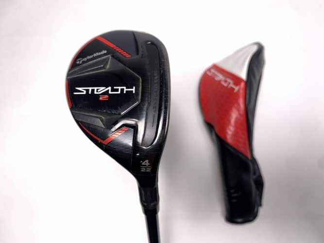 TaylorMade Stealth 2 4 Hybrid 22* Fujikura Ventus Red TR HB 7-S Stiff RH HC