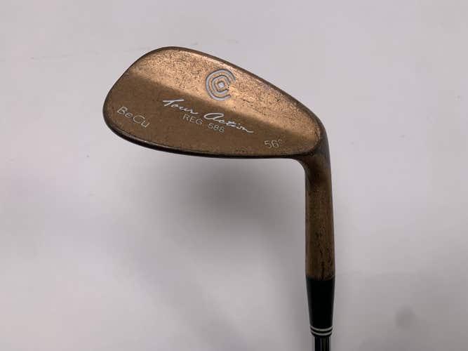 Cleveland 588 Beryllium Copper Sand Wedge SW 56* True Temper Wedge Steel Mens RH