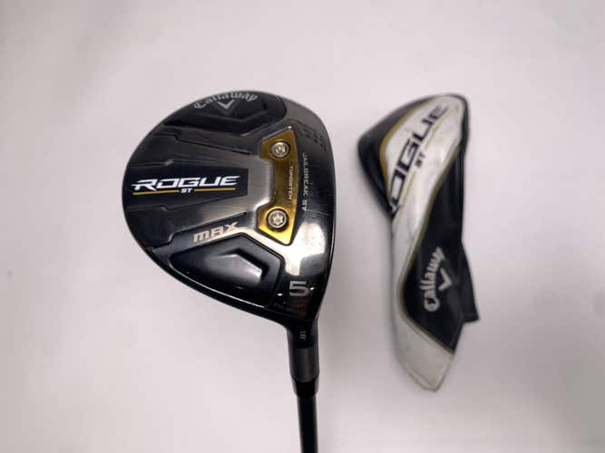 Callaway Rogue ST Max 5 Fairway Wood 18* Cypher Fifty 5.0 50g Senior RH HC