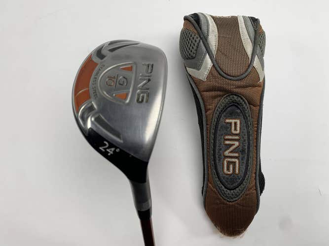 Ping G10 5 Hybrid 24* TFC129 Regular Graphite Mens RH HC